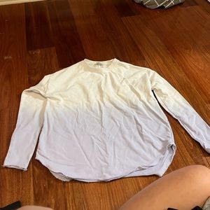 White and Purple Ombré She+Sky Jacket